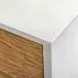Grafton White and Brown 4 Door Accent Cabinet