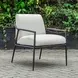 Somerset Oyster White Upholstered Outdoor Lounge Chair