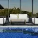 Carlisle Oyster White and Java Black Outdoor Living Room Set
