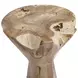 Kingsley Natural Bleached Outdoor Round Drink Table