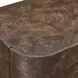 Monterey Brown and Brass 4 Door Accent Cabinet