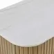 Riverton Brown and White 4 Door Accent Cabinet