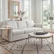 Tylan White and Warm Brass Occasional Table Set