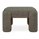 Langston Kale Green Upholstered Small Accent Bench