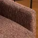 Oakley Canyon and Blush Upholstered Swivel Glider Accent Chair