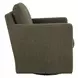 Oakley Kale Green Upholstered Swivel Glider Accent Chair