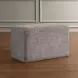 Fairmont Brown Upholstered Rectangular Ottoman