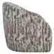 Hamilton Moss and Ivory Upholstered Swivel Accent Chair