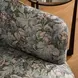 Carlisle Sage and Blue Upholstered Swivel Accent Chair