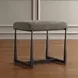 Midas Moss and Bronze Upholstered Small Accent Bench