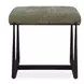 Midas Moss and Bronze Upholstered Small Accent Bench