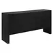 Arlington Black 4 Door Accent Cabinet