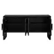 Arlington Black 4 Door Accent Cabinet