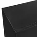 Arlington Black 4 Door Accent Cabinet