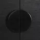 Arlington Black 4 Door Accent Cabinet