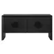 Arlington Black 4 Door Accent Cabinet