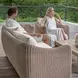 Kingsley Oyster White Outdoor Living Room Set