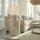 Hamilton Gold Round Accent Table