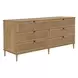 Coast Soft Oak 6 Drawer Dresser
