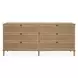 Coast Soft Oak 6 Drawer Dresser