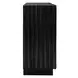 Monterey Black 3 Door Accent Cabinet