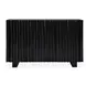 Monterey Black 3 Door Accent Cabinet
