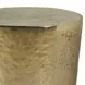 Prescott Antique Brass Oval Accent Table