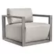 Carlisle Dove Upholstered Outdoor Lounge Chair