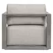 Carlisle Dove Upholstered Outdoor Lounge Chair