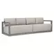 Carlisle Dove Outdoor 107" Large Sofa