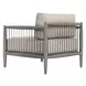 Grafton Dove Upholstered Outdoor Lounge Chair