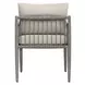 Borneo Dove Upholstered Outdoor Dining Chair
