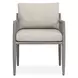 Borneo Dove Upholstered Outdoor Dining Chair