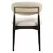 Alden Off White Upholstered Dining Chair Set of 2