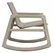 Prescott Twisted Oatmeal and Cerused Wheat Outdoor Rocking Chair