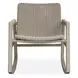 Prescott Twisted Oatmeal and Cerused Wheat Outdoor Rocking Chair