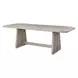 Carlisle Cerused Wheat Outdoor 92" Rectangular Dining Table