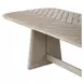 Carlisle Cerused Wheat Outdoor 92" Rectangular Dining Table