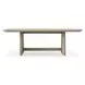 Carlisle Cerused Wheat Outdoor 92" Rectangular Dining Table