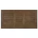Garland Brown 80" Extendable Rectangular Counter Height Table with Storage