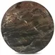 Caldera Dark Oak and Lava Marble Top 48" Round Dining Room Set