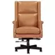 DC 132 RECY GCH Renaissance Cayanne Leather Upholstered Desk Chair