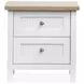 Windmill Harbour White Whisp and Sand Panel Bedroom Set