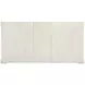 Lorelei Misty Cloud 86" Extendable Rectangular Dining Table