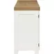Magnolia White 2 Glass Door Server