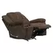 Bronco Plush Umber Rocker Recliner