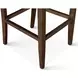 Aven Black Leather Counter Height Stool
