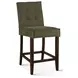 Aven Green Eco Suede Counter Height Stool