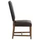 Dani Dark Brown Leather Dining Chair