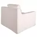 Oliver White Linen Slipcover Chair